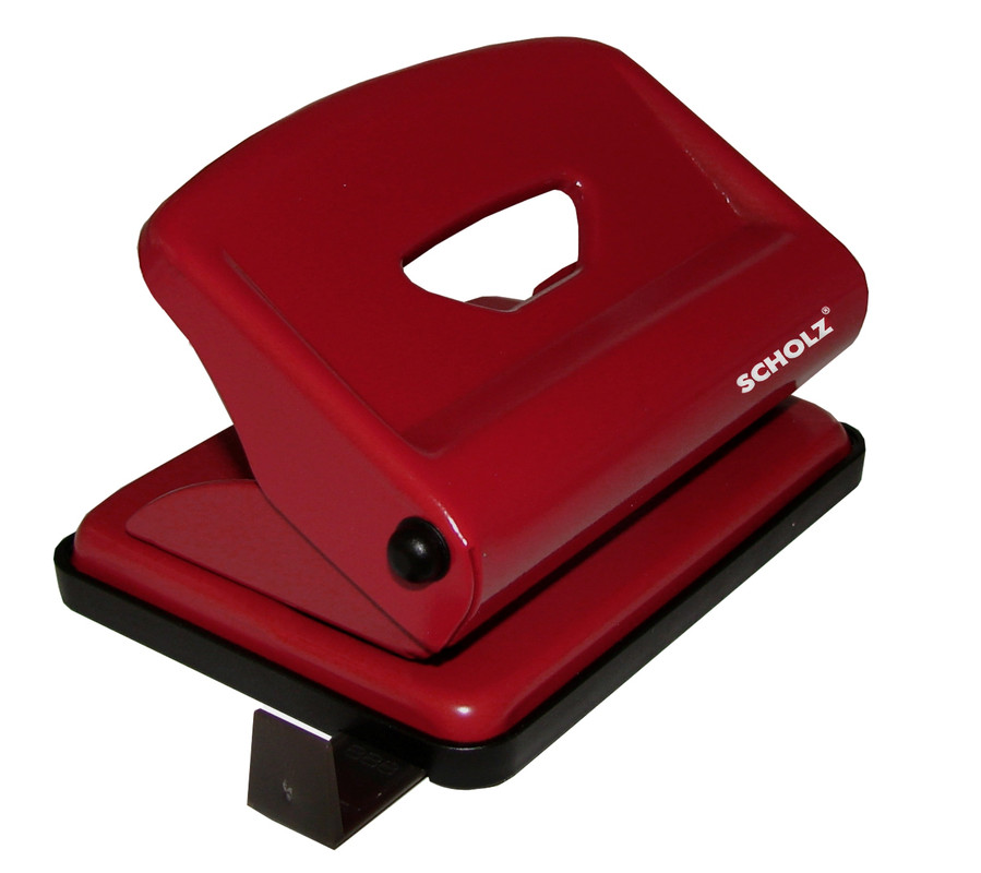 Діркопробивач SCHOLZ (4317SCH), 16 аркушів, металевий, з лінійкою